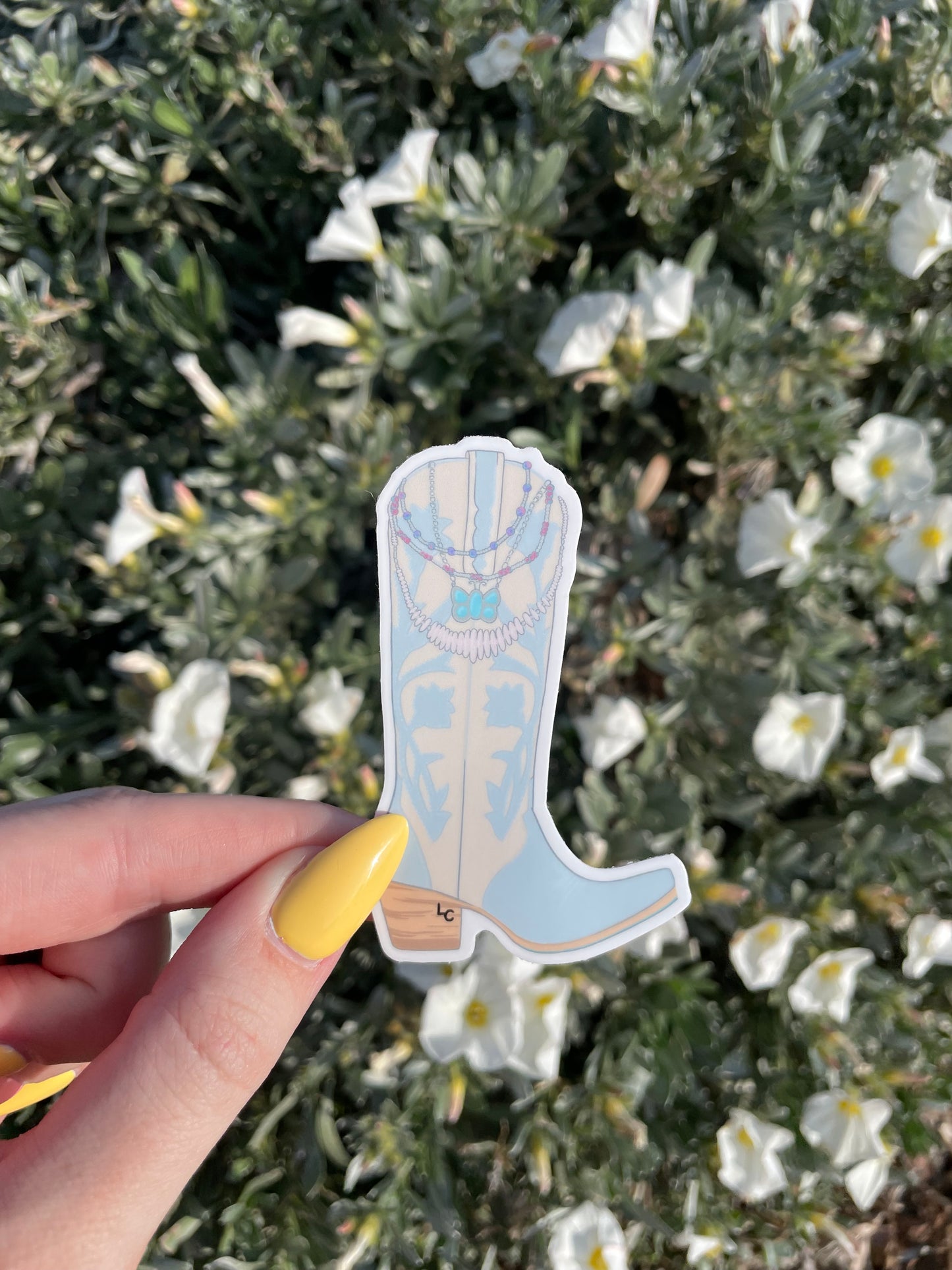 Boots & Beads Sticker