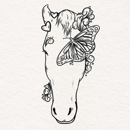 Valentines Pony - PNG File