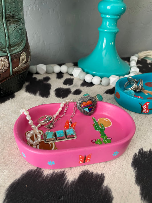 Pink Butterfly Dream - Jewelry Tray