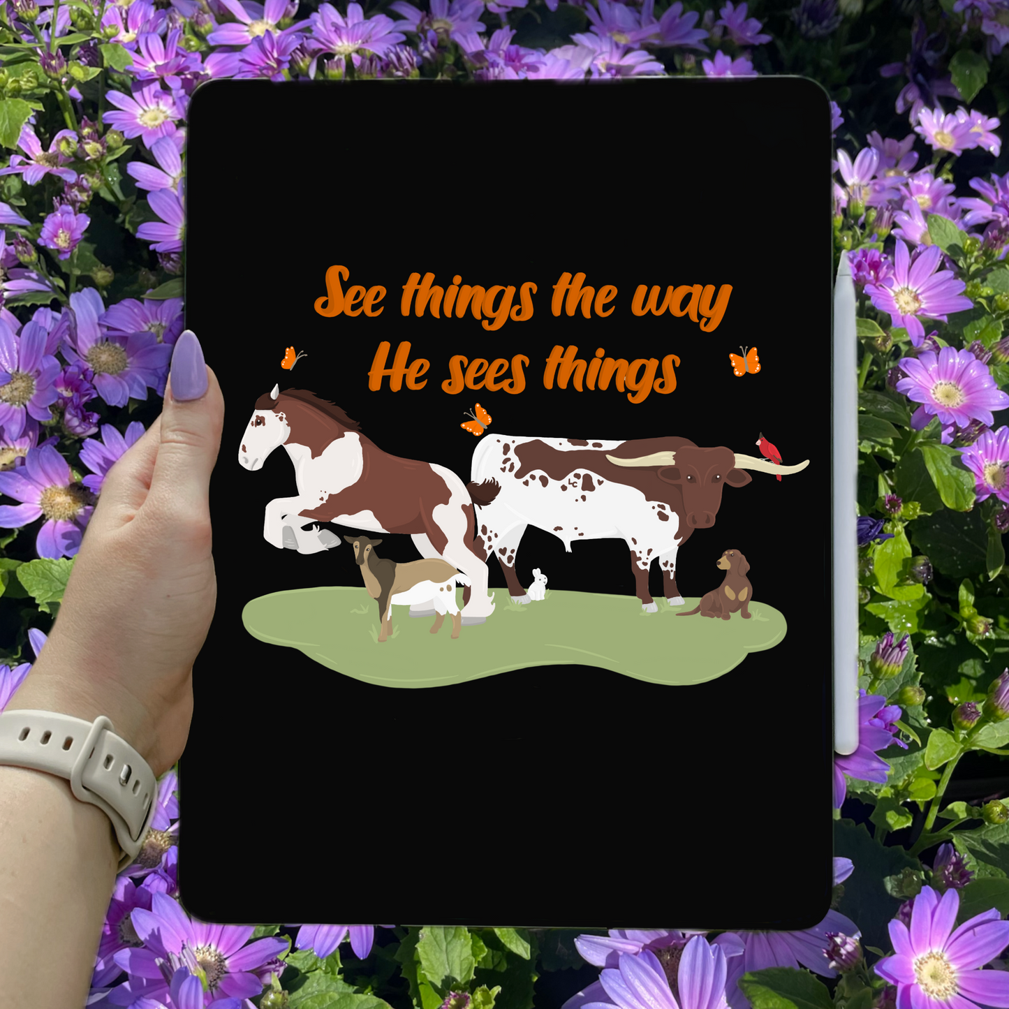 See things his way - PNG File