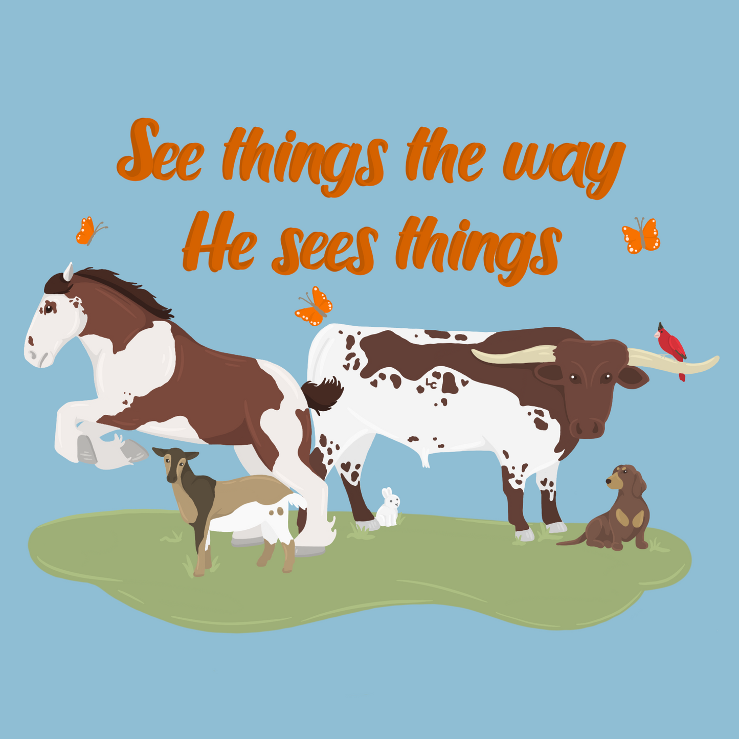 See things his way - PNG File